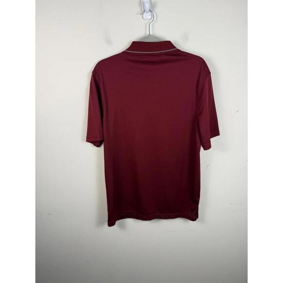 Dixxon Flannel Company Polo Shirt Medium Red Embroidered Logo Golf Casual - Picture 4 of 6